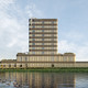 Vooraanzicht hotel
