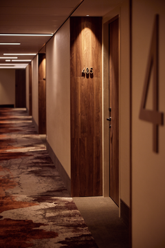 Hotel-Korridor